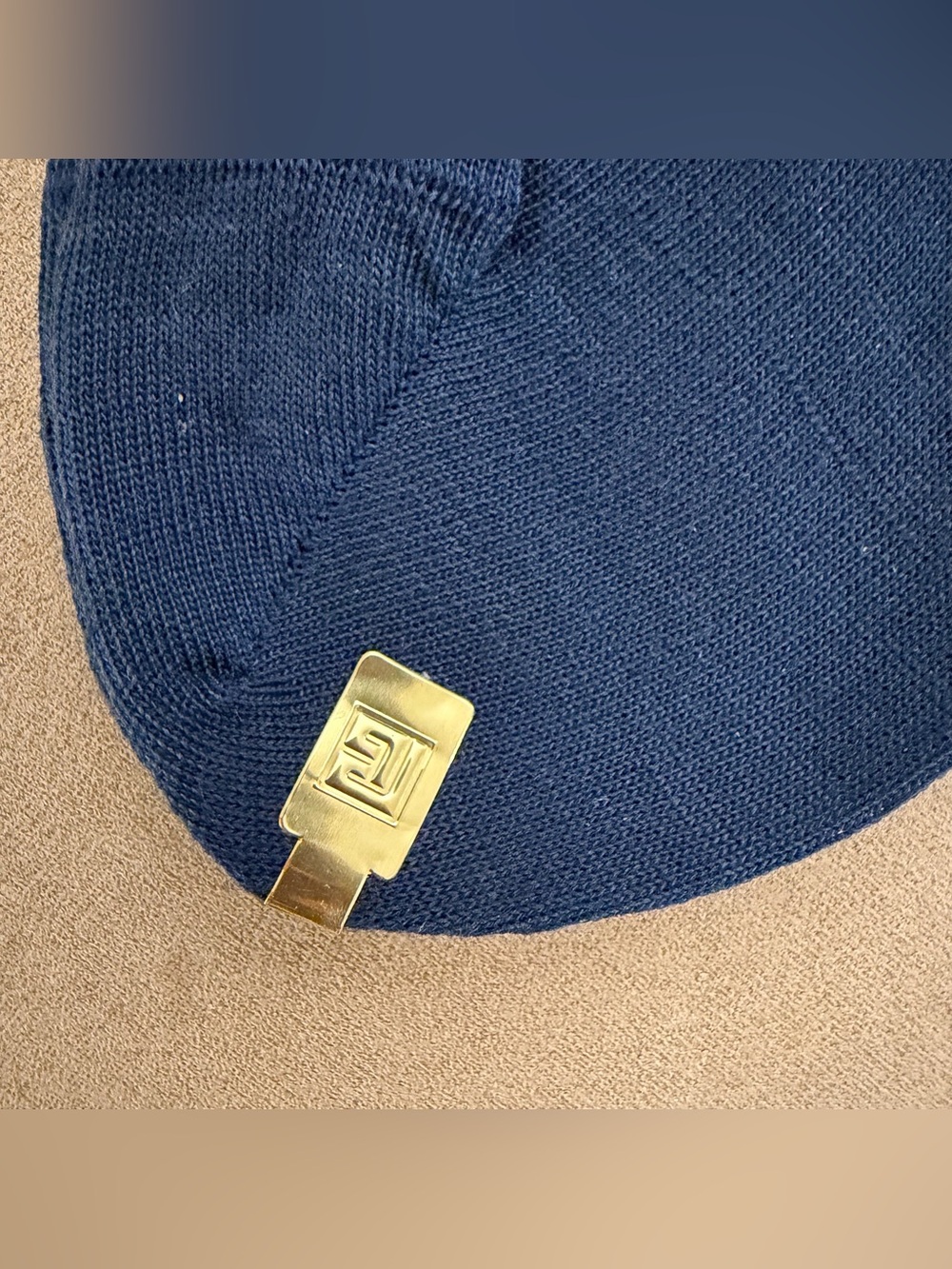 Vintage Pierre Balmain Paris Navy Blue Dress Socks NWT - Picture 3 of 6